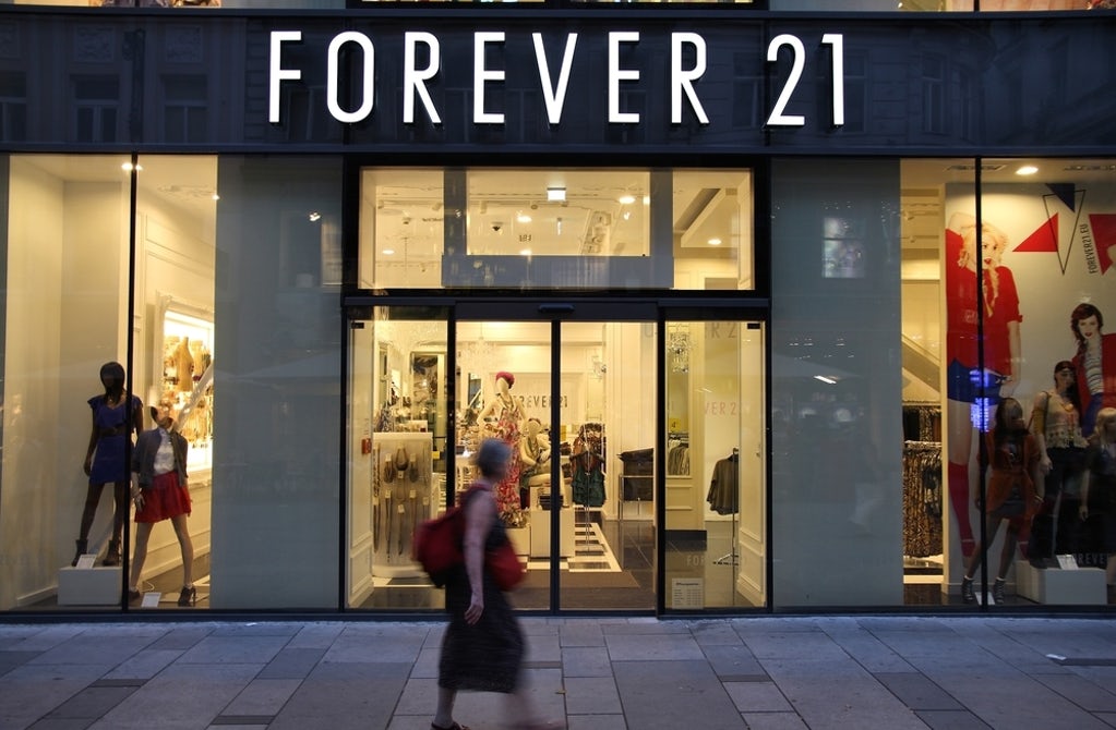 Forever 21 phá sản